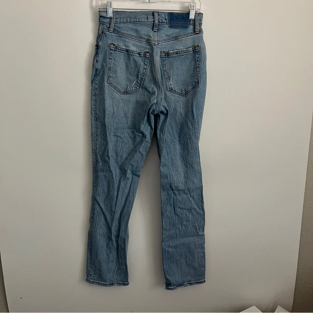Abercrombie & Fitch The 90s Straight Ultra High Rise Curve Love Jeans-Size 27 - Picture 5 of 7